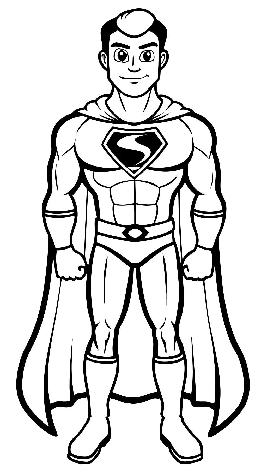 superhero free printable coloring pages